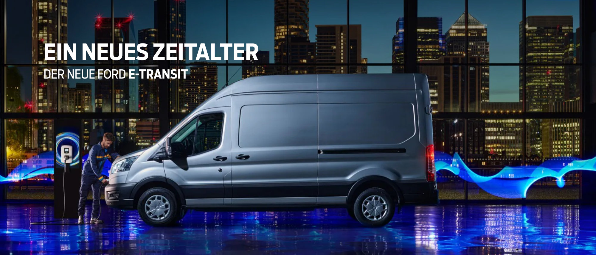 Ford E-Transit Elektrofahrzeug